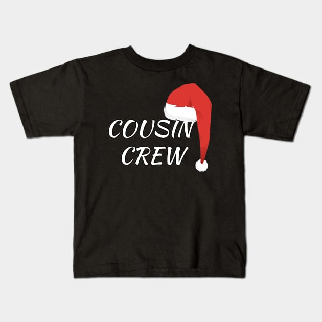 Cousin crew pajama gift christmas family Kids T-Shirt by Flipodesigner